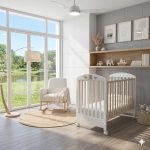 Бебешко легло  Bambino Casa Bella cot bianco-tortora