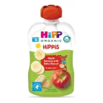 HiPP БИО Забавна плодова закуска Ябълка, банан и бисквити 4м. 100г