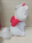 Chippo toys-Бяло коте с розова панделка 28см