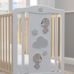 Бебешко легло  Bambino Casa Giochi divertenti cot naturale fix