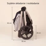  Комбинирана количка Como Natura Beige 2 в 1