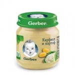 Gerber-пюре карфиол и картоф 4м+ 130гр