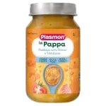 PLASMON Пюре Бебешка паста, зеленчуци и риба тон 7м. 200г