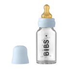  Стъклена Бутилка BIBS 110ml - каучук