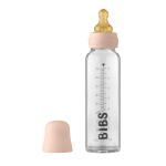  Стъклена Бутилка BIBS 225ml - каучук