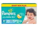 Pampers Active baby 4+ Maxi+ 9-16кг 96бр
