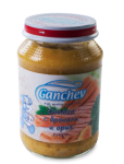 Ganchev-пюре сьомга с броколи и ориз 8м+ 190гр