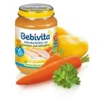 Bebevita-пюре с картофи моркови и пиле 6м+ 190гр