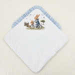 Пелена за изписване Bambino Casa Blu Rabbit on Bicycle
