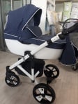 Бебешка количка 3в1 Gusio S-line цвят:деним