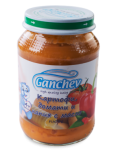Ganchev-пюре картофи домати и капия с масло 4м+190гр