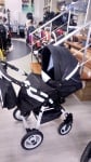 Бебешка количка 3в1 Marsel PerFor цвят: черно/бяло
