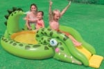 Детски воден център с пързалка Крокодил 57132NP