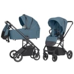 Бебешка количка Carrello Alfa  2023 2в1: Indigo Blue
