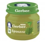 Gerber- пюре броколи 6м 80гр