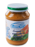 Ganchev-пюре от спанак с моркови и картофи 4м+190гр