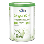 Nestle-адаптирано мляко NAN1 Organic 0-6м 400гр