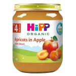 HIPP БИО Кайсии с ябълки 4м. 125г