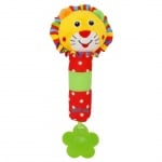 Baby Mix-плюшена играчка с пищялка Лъв