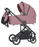 Бебешка количка Carrello Alfa  2023 2в1: Rouge Pink