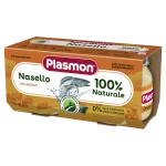 PLASMON Хомогенизирана риба хек 6м. 2х80г