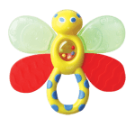 BabyOno-Дрънкалка с гризалка Пчеличка 975