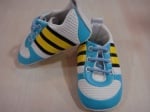 Бебешки маратонки цвят:светло синьо/жълто