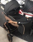 Junama-Бебешка количка 2в1 Mirror Satin:02