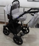 Adbor-Бебешка количка 3в1 Avenue цвят:сив лен