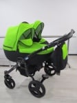 Бебешка количка за близнаци 2в1 Jumper 5 Duo: зелен