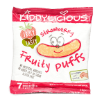 Kiddylicious-Царевични пръчици ягода 7м+