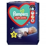 Pampers Night еднократни гащи Extra large6 15кг+  19бр