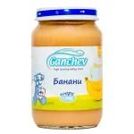 GANCHEV Пюре от банани 4м. 190г