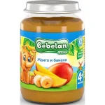 BEBELAN Пюре от манго с банани 4м. 190г