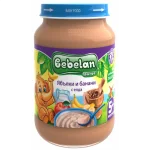 BEBELAN Млечна каша ябълки и банани с елда 5м. 190г