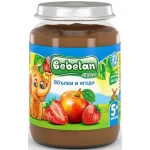 BEBELAN Ябълки и ягоди 5м. 190г