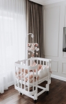 Трансформиращо Легло 5в1 Nika 60x95/60x120см Ingvart