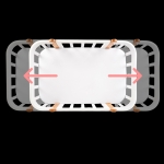 Трансформиращо Легло 5в1 Nika 60x95/60x120см Ingvart