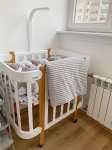 Трансформиращо Легло 5в1 Nika 60x95/60x120см  Ingvart