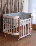 Трансформиращо Легло 5в1 Nika 60x95/60x120см  Ingvart