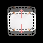 Трансформиращо Легло 5в1 Nika 60x95/60x120см Сив + Натур Ingvart