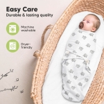 Антистрес Пелени За Повиване Organic 0-3 Месеца 3Бр Дивото Зове Keababies