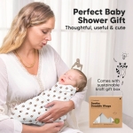 Антистрес Пелени За Повиване Organic 0-3 Месеца 3Бр Дивото Зове Keababies