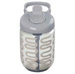 Неразливаща се чаша със сламка 350 мл Сива EarthSmart Vital Baby