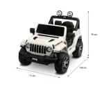 Офроуд Акумулаторен Автомобил Jeep Rubicоn Caretero Toyz