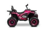 Акумулаторен Автомобил Quad Gigant Pink Caretero Toyz