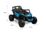 Акумулаторен Джип Maverick Жълт Caretero Toyz Atv/ Бъги