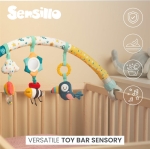 Играчка Въртележка За Количка Или Легло Дъга Sensillo