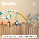 Играчка Въртележка За Количка Или Легло Дъга Sensillo