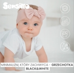 Черно-Бяла Дрънкалка Крава Sensillo